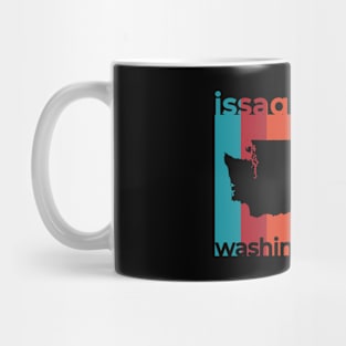 Issaquah Washington Retro Mug